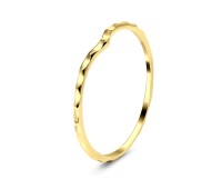 Gold Plated Silver Ring NSR-2913-GP